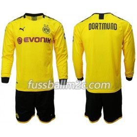 Fußballtrikots Borussia Dortmund Kinder Heim Trikotsatz 2019-2020 Langarm